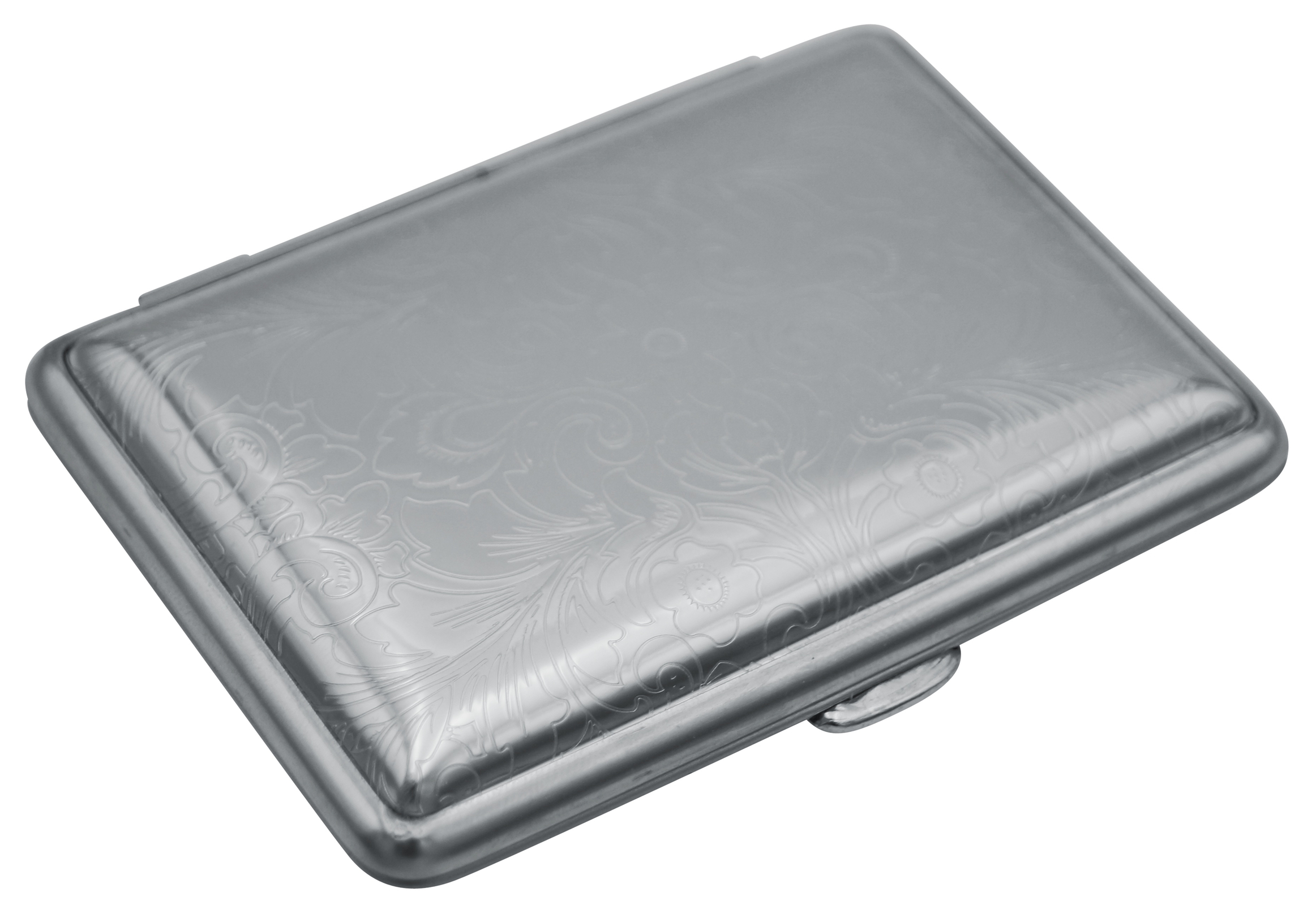 GERMANUS Business Card Case - Hand Made in Germany, Silber Venetia