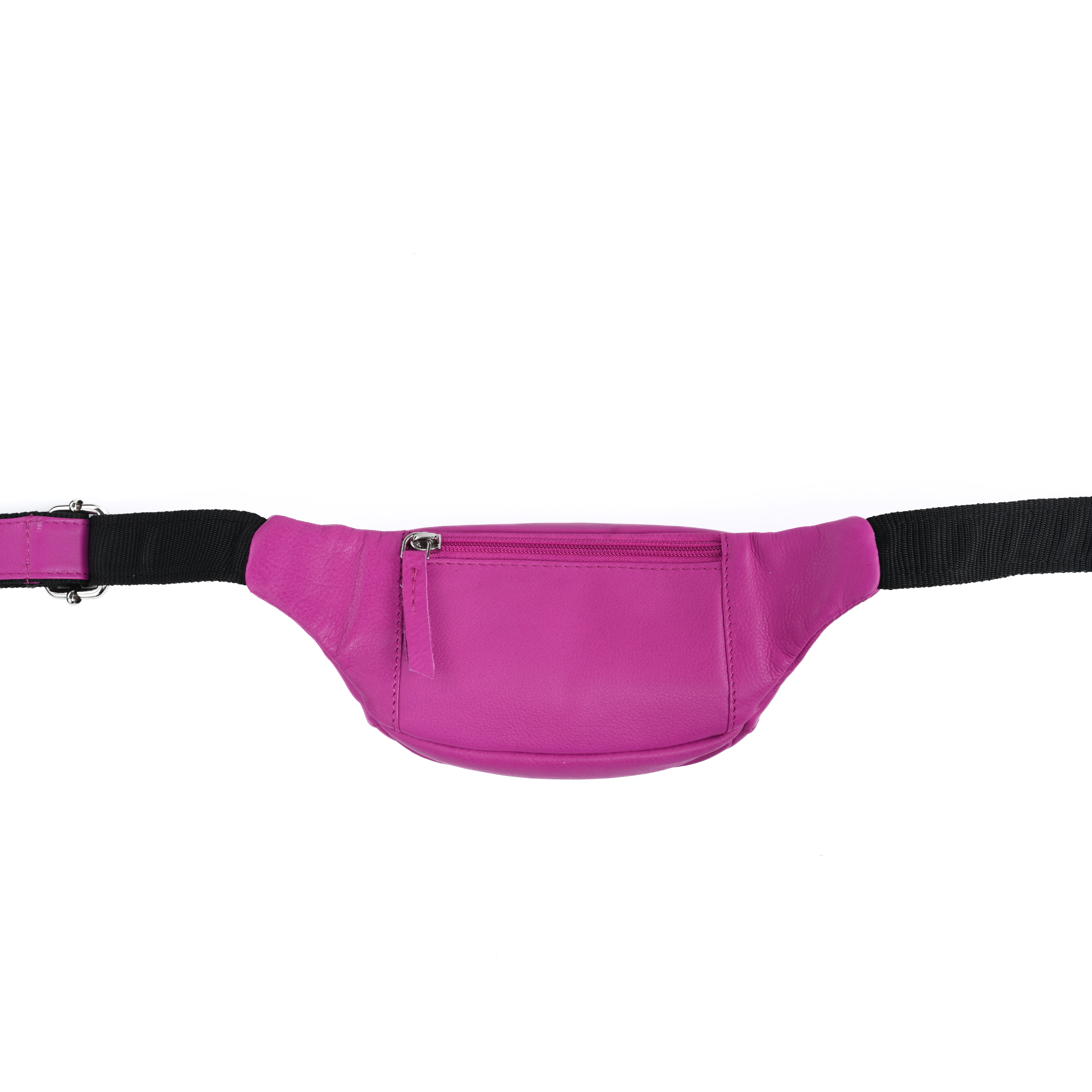 GERMANUS Belt Bag Rebecca Crossbody Bag, Bum Bag, Fanny Pack, Shoulder Bag, Leather Bag Pink