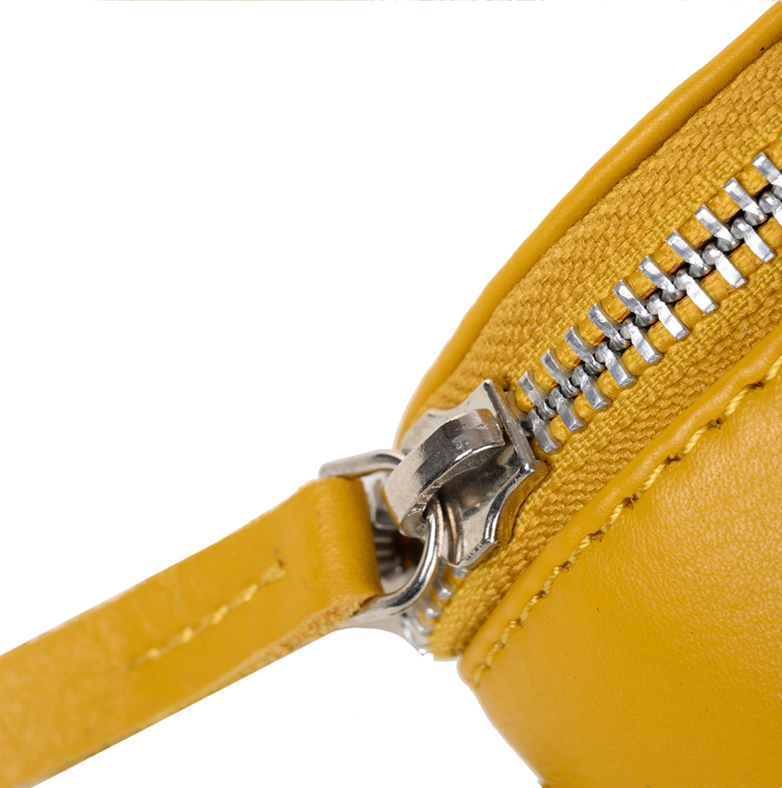 GERMANUS Belt Bag Mika Crossbody Bag, Bum Bag, Fanny Pack, Shoulder Bag, Leather Yellow