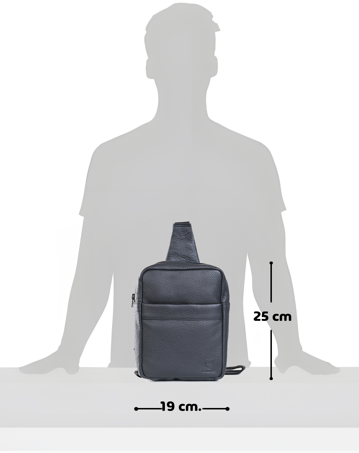 GERMANUS Shoulder Bag ‘Moritz’ from genuine leather