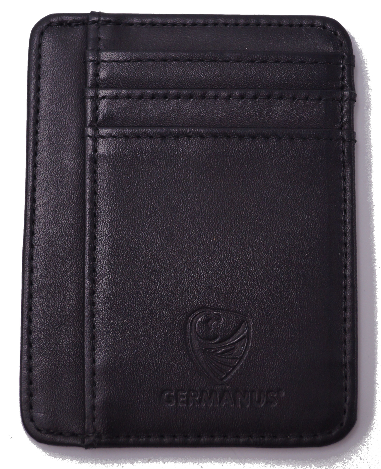 GERMANUS Furvus Credit Card Case - Made in EU - Leder Case for Cards