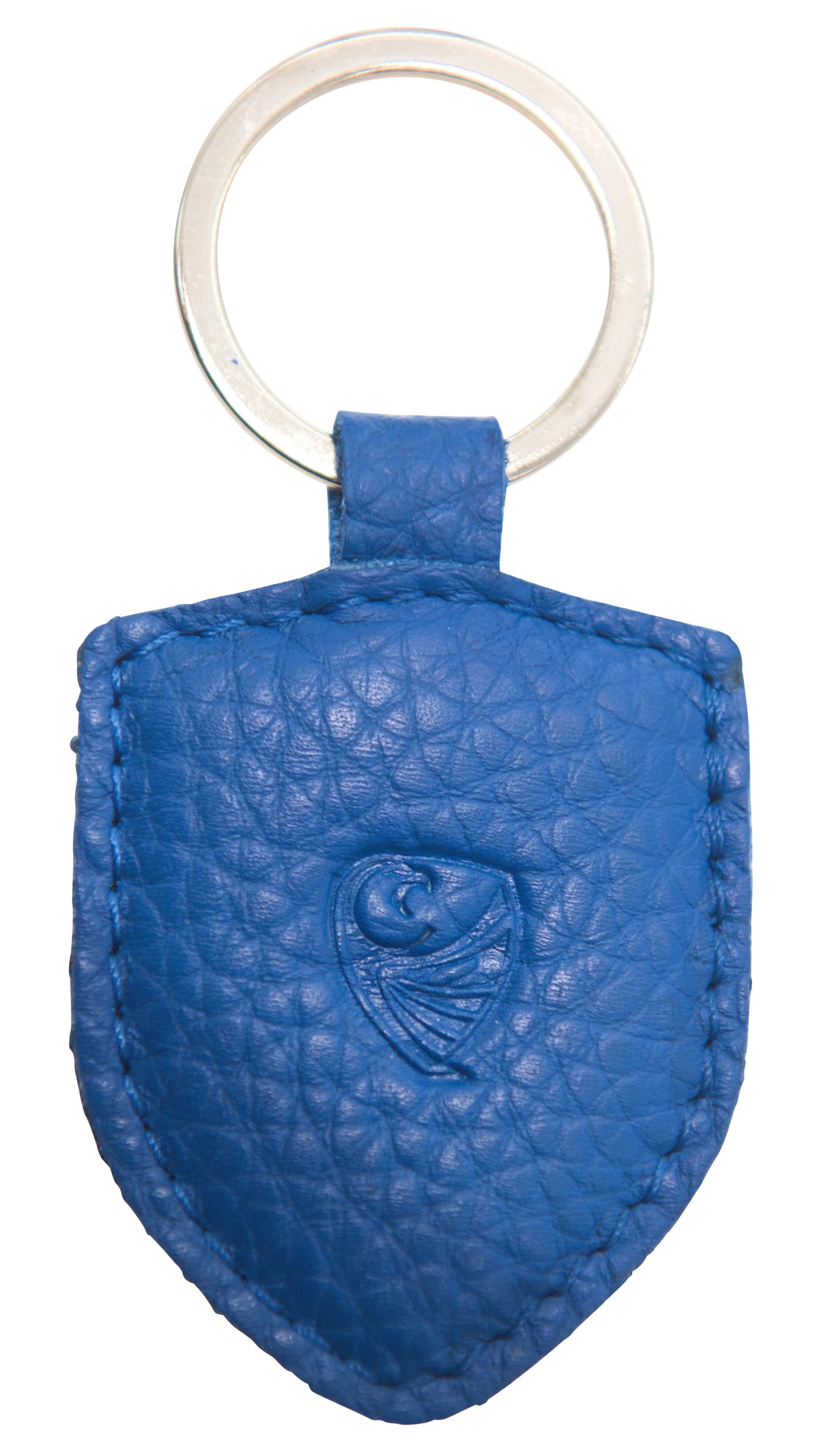 GERMANUS Keyring, leather, blue