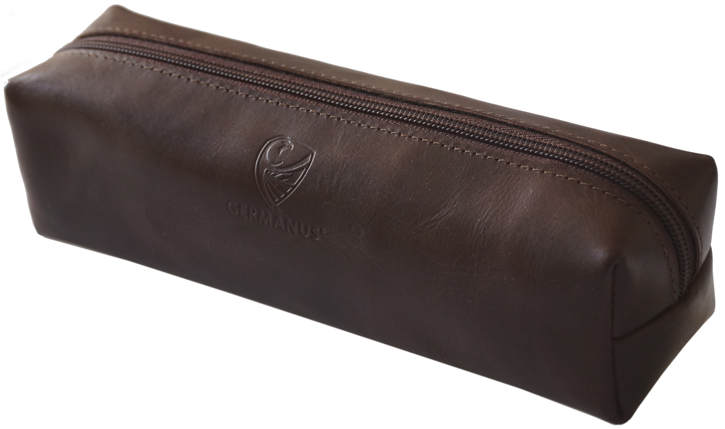 GERMANUS Ferruginus Pencil Case - Made in EU - Leather