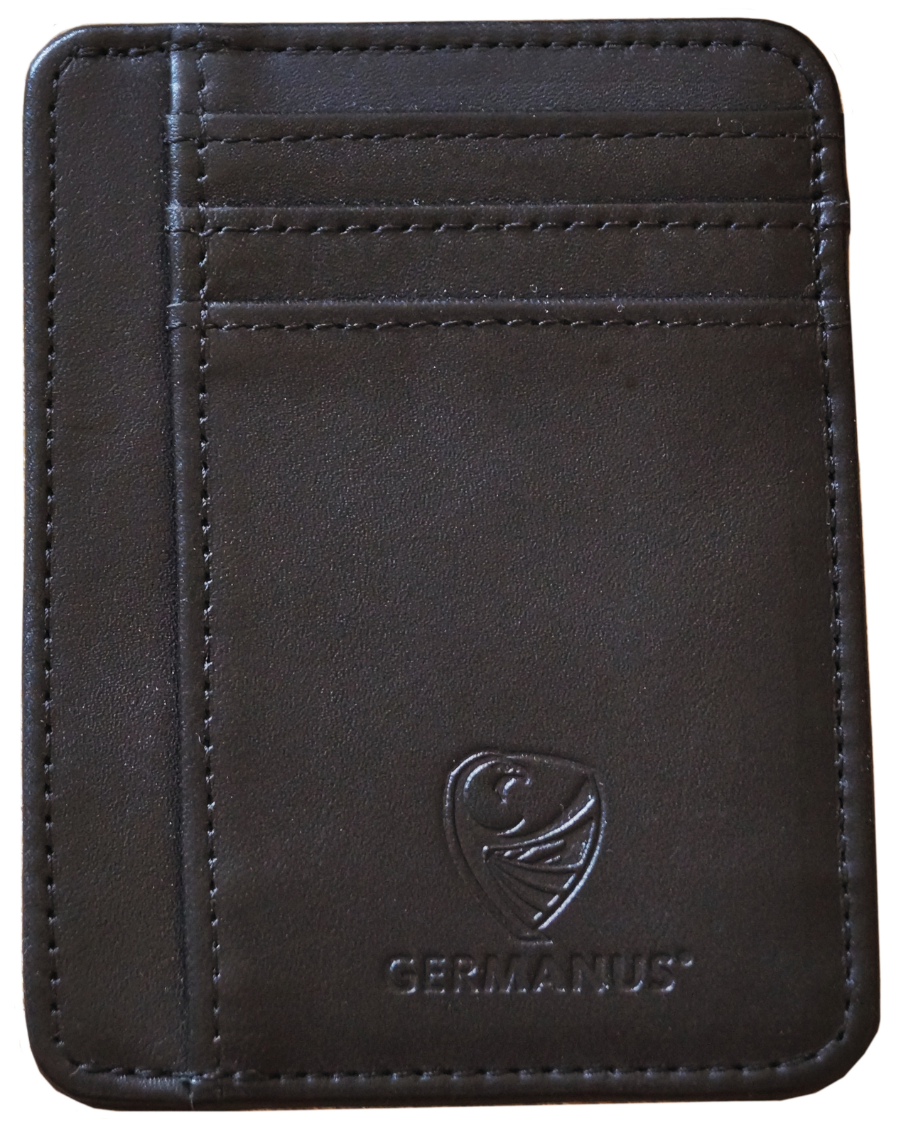 GERMANUS Furvus Credit Card Case - Made in EU - Leder Case for Cards