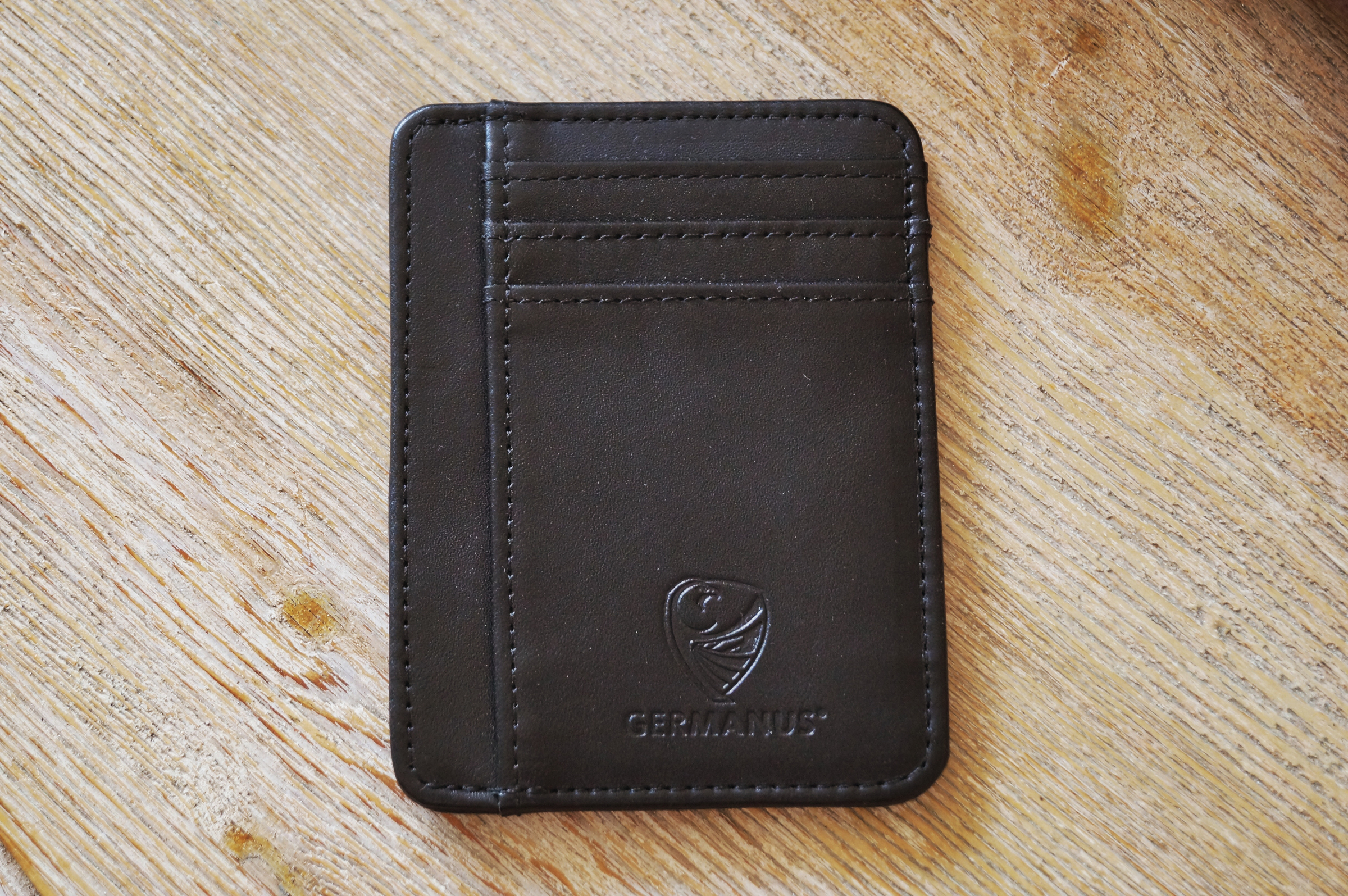 GERMANUS Furvus Credit Card Case - Made in EU - Leder Case for Cards