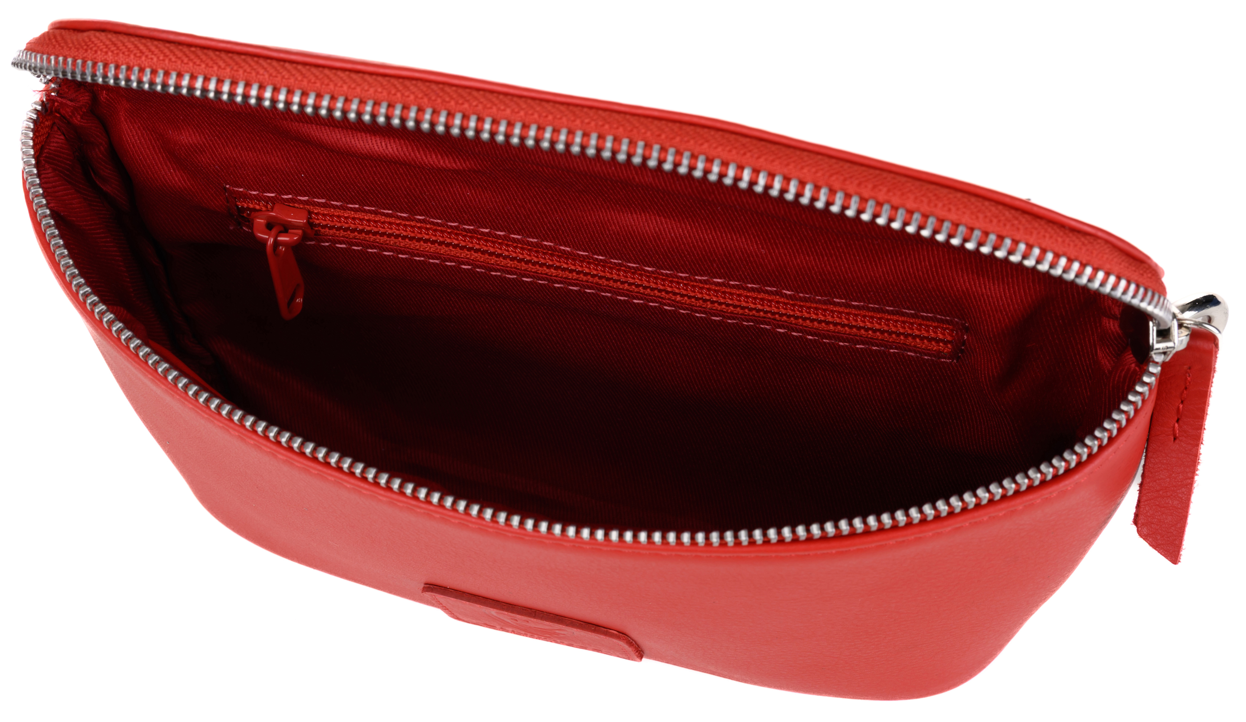 GERMANUS Belt Bag Mika Crossbody Bag, Bum Bag, Fanny Pack, Shoulder Bag, Leather Bag Red
