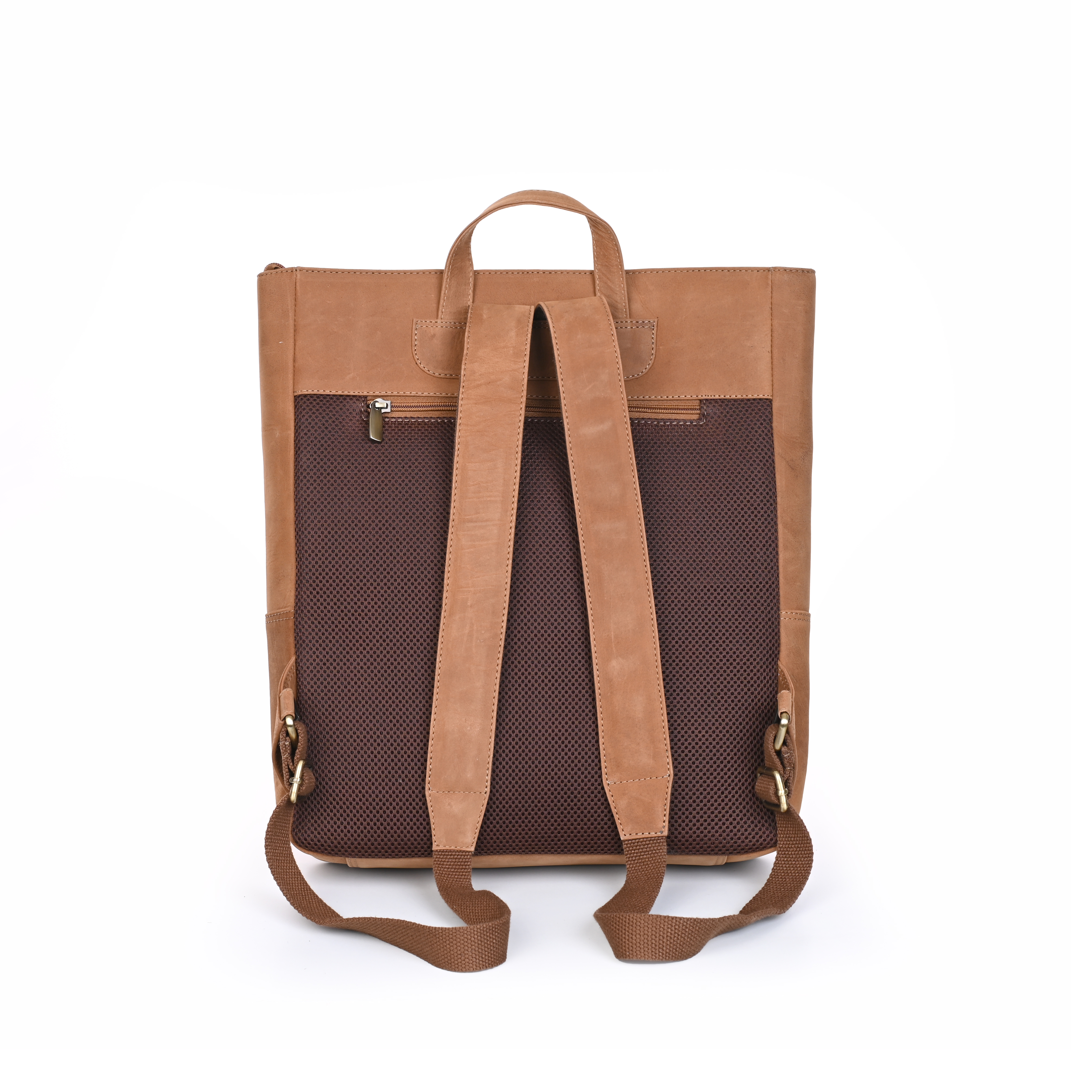 GERMANUS Backpack Milan Leather Wild Brown