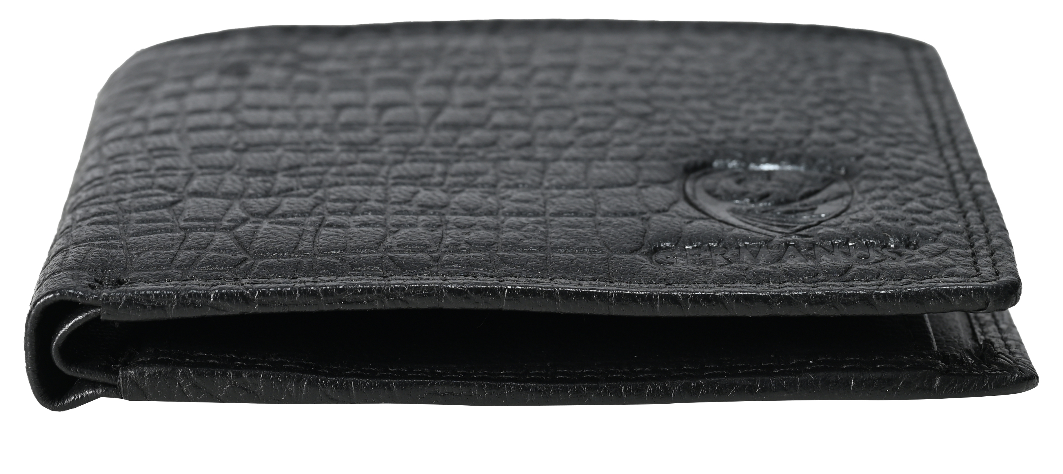 GERMANUS Leather Wallet Max, Black