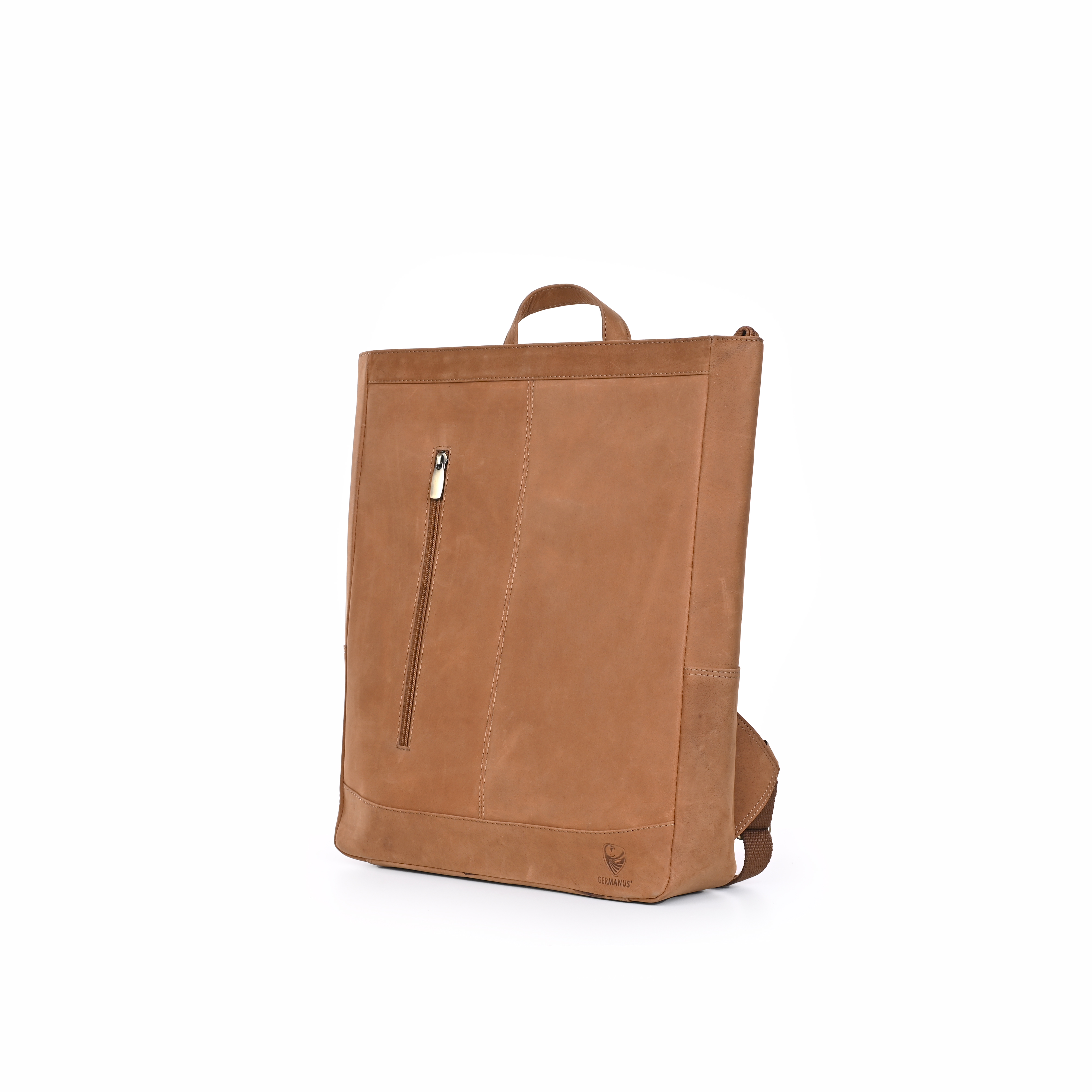 GERMANUS Backpack Milan Leather Wild Brown