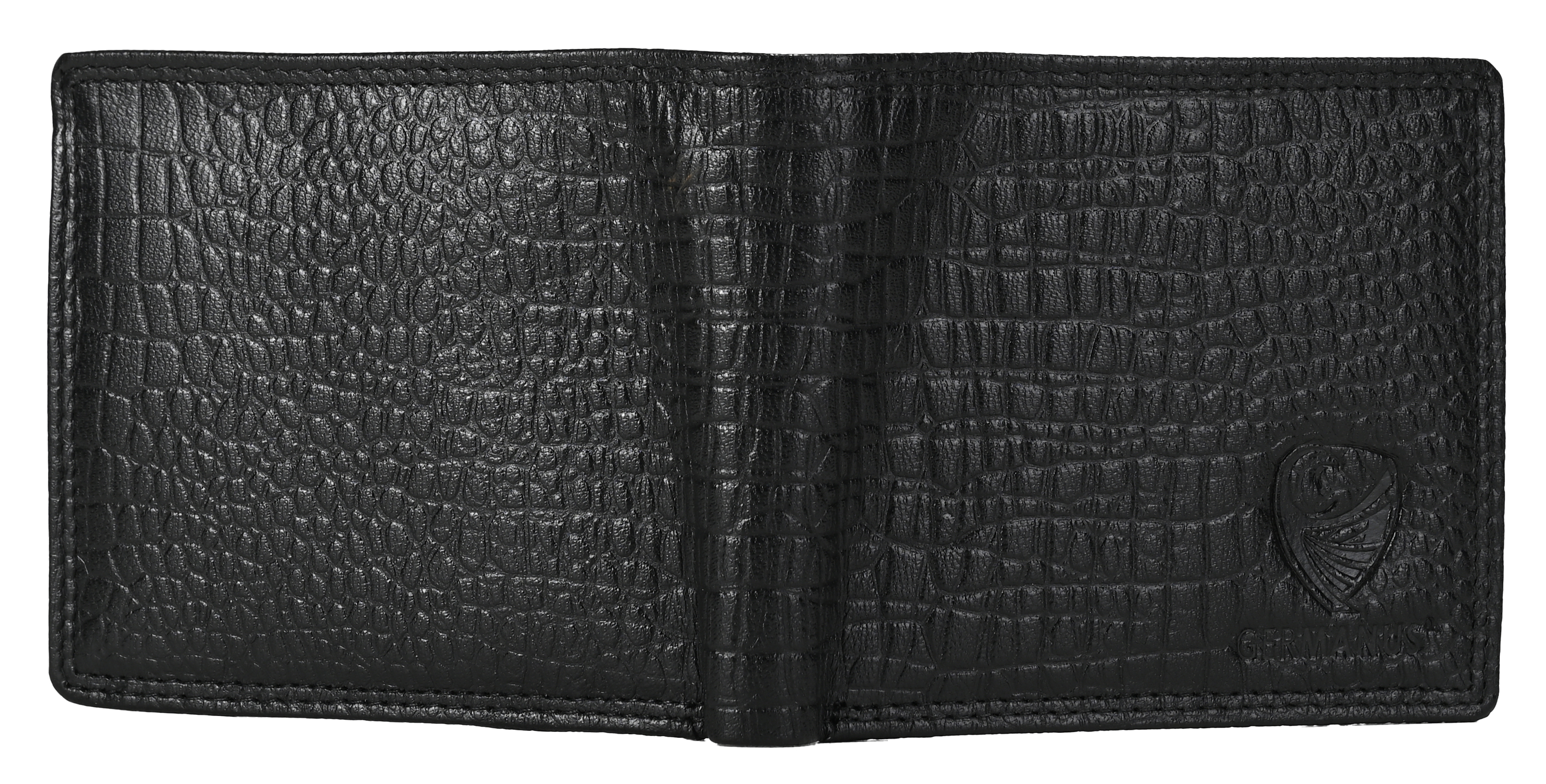 GERMANUS Leather Wallet Max, Black
